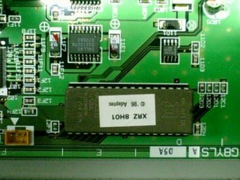 SCSI-BIOS ROMの位置